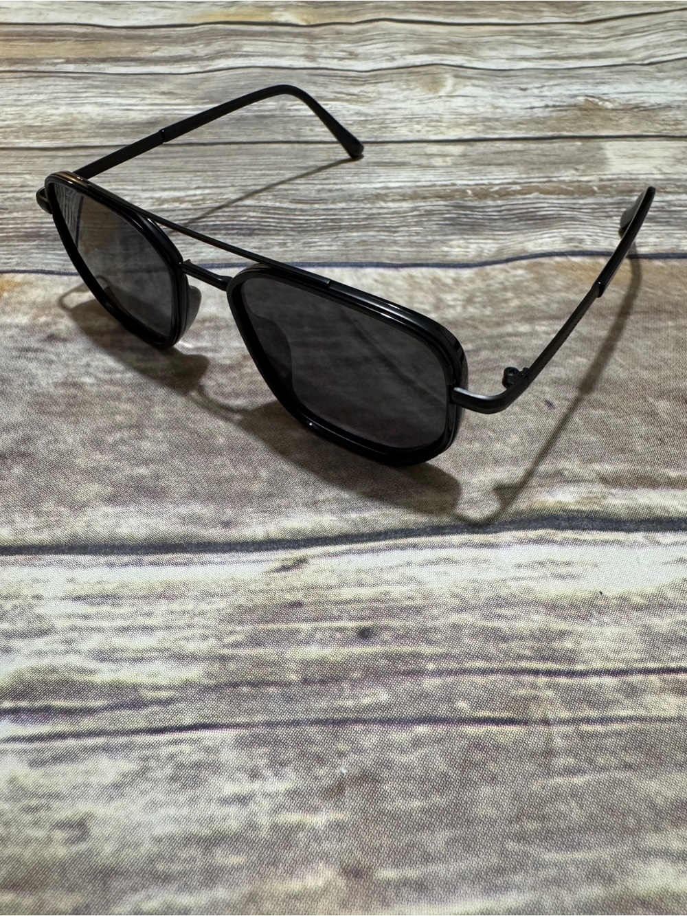 Black Aviator Men’s Sunglasses